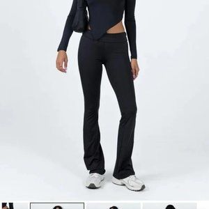 Urban Outfitters Lioness Licorice Black “Amelie” pants Size 12 L NWT